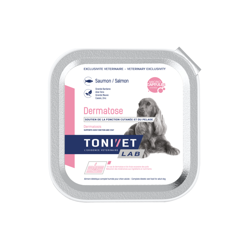 Tonivet Chien Dermatose Saumon Boîte