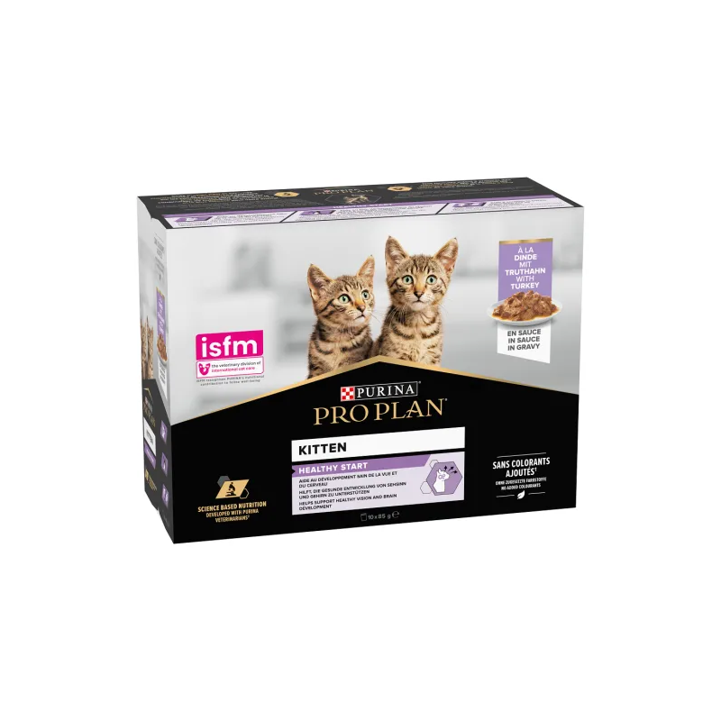 Cat kitten Dinde Sauce Sachet repas