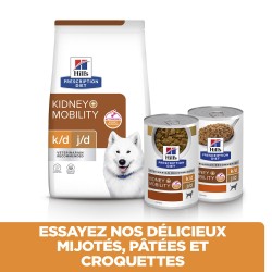 Chien k/d j/d Kidney + Mobility Mijotés Poulet&Légumes Boîte