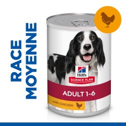 Hill's Science Plan Adult boite pour chien poulet