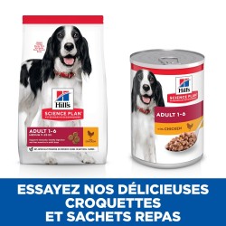 Hill's Science Plan Adult boite pour chien poulet