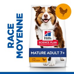 Science Plan Canine Mature Adult 7+ Medium Poulet