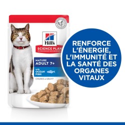 Science Plan Feline Mature Adult 7+ pack mixte