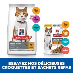 Feline Sterilised Cat Young Adult Pack Mixte Sachet repas