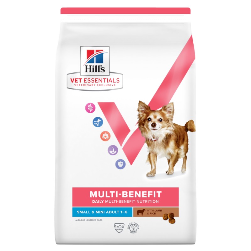 Vet Essentials Chien Multi-Benefit Adult1+ S&M Agneau & Riz