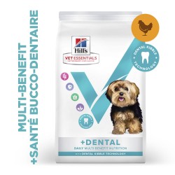 Vet Essentials Chien Multi-Benefit + Dental Adult1+ Small&Mini Poulet
