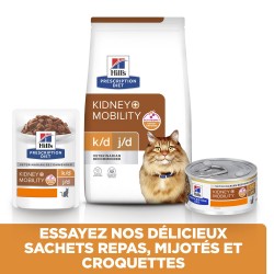 Chat k/d j/d Kidney + Mobility Mijotés Poulet&Légumes Boîte