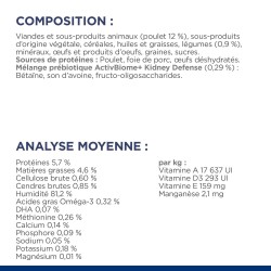 Chat k/d j/d Kidney + Mobility Mijotés Poulet&Légumes Boîte