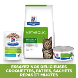 Chat Metabolic Poisson Sachet repas