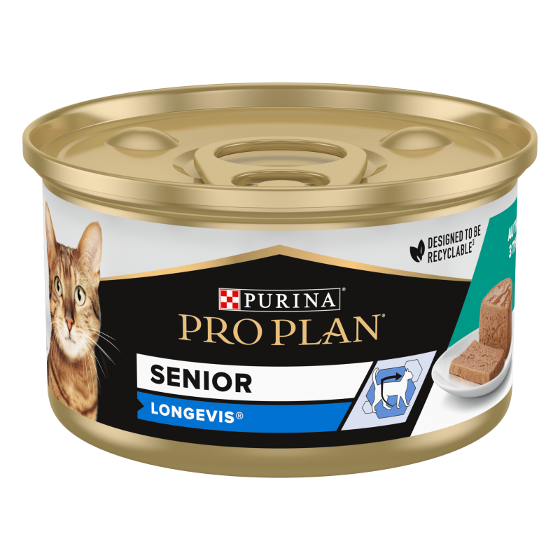 PRO PLAN Cat Senior 7+ Longevis Mousse Thon