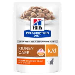 Prescription Diet Feline kd Tender Chunks in Gravy Chicken