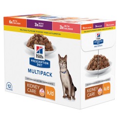 Chat k/d Kidney Pack Mixte...