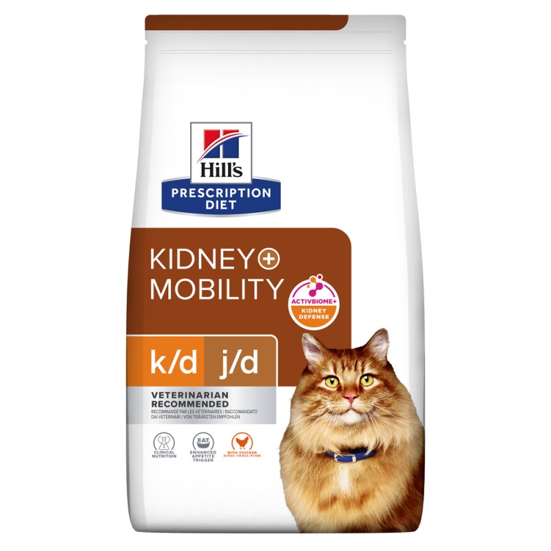 Chat K/D J/D Kidney + Mobility Poulet