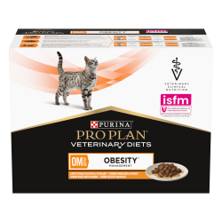 PPVD Feline OM Stox Obesity Chicken Sachet repas