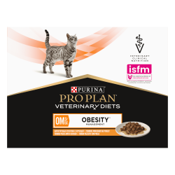 PPVD Feline OM Stox Obesity Chicken Sachet repas