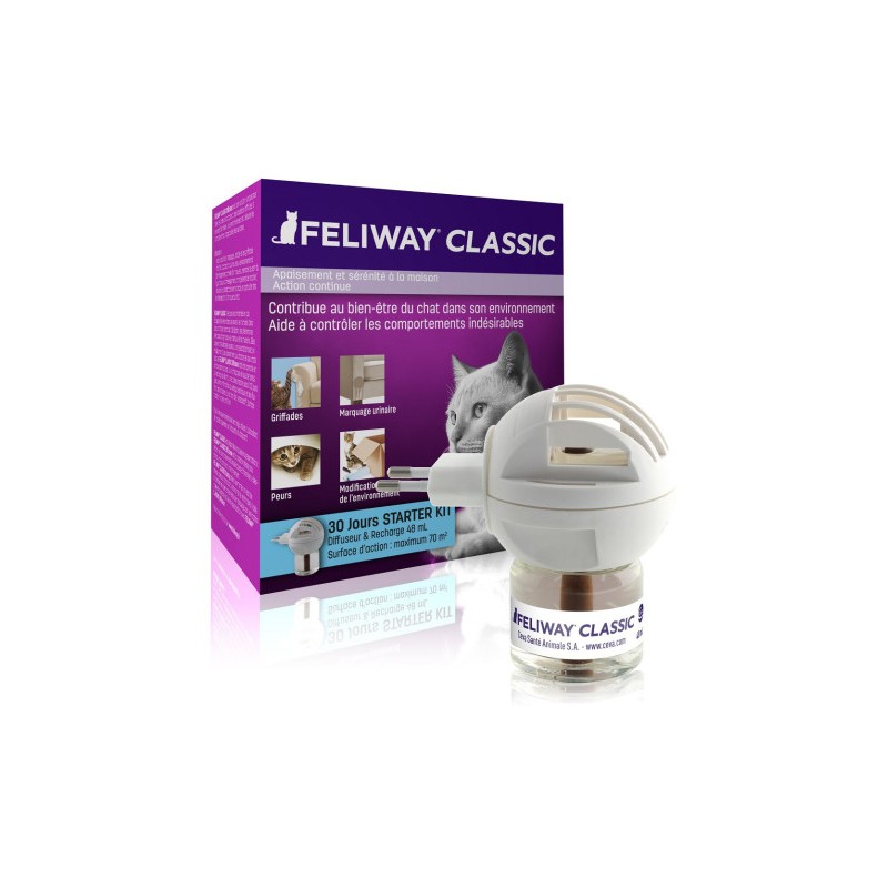 Feliway Classic - Ricarica 48 Ml Per Diffusore Anti-Stress Per Gatti
