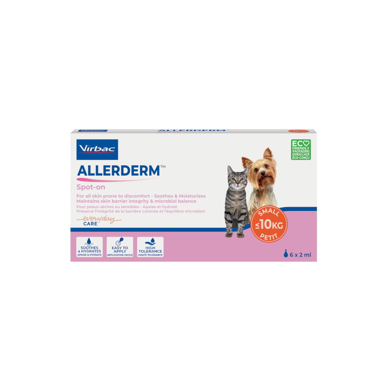 Allerderm Spot on - Pour Chat et Petit Chien