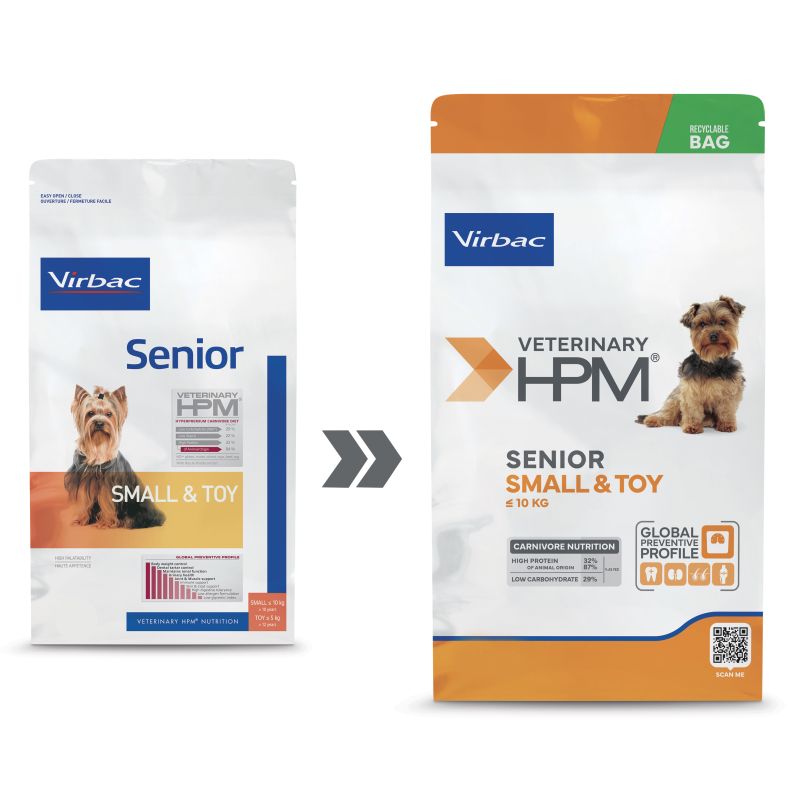 VETERINARY HPM SENIOR DOG SMALL & TOY