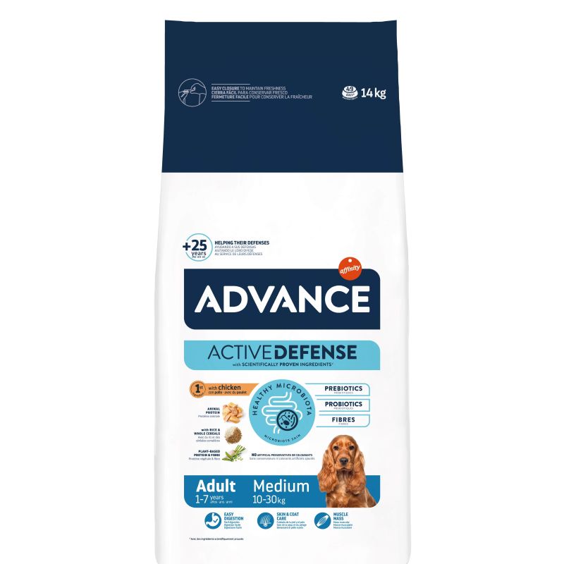 Advance Active Defense Chien Medium Adulte - Poulet