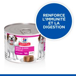 Chien Adult Small & Mini Boeuf Mousse