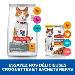 Chat Adult Sterilised Cat Saumon sachet repas
