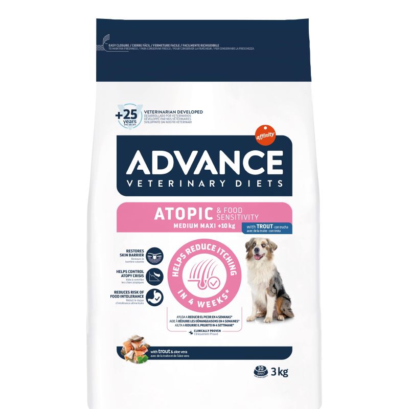 Advance Veterinary Diets Chien Atopic Medium-Maxi