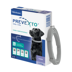 Collier antiparasitaire Prevexto chiens