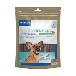 Veggiedent Zen - lamelles soins dentaires pour chien