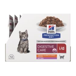 Chat i/d Digestive Care Kitten Poulet Sachet repas