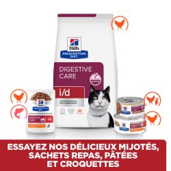 Chat i/d Digestive Care Poulet et Légumes Boîtes