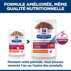 Chat i/d Digestive Poulet Sachet Repas