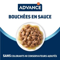 Advance Chat Pochons Stérilisé Dinde