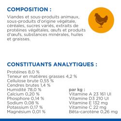 Science Plan Chat Mature Adult 7+ Poulet