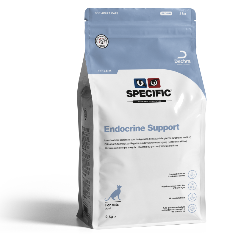 Specific FED-DM Endocrine Support - Croquette pour chat allergique 2 kg