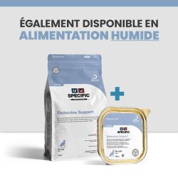 Terrine adapté aux croquettes Specific FED-DM pour le chat diabétique.