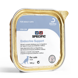 Specific FEW-DM Endocrine Support - Pâtée pour Chat souffrant de diabète, de pancréatite ou d'hyperthyroïdie