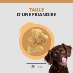 Taille des friandises pour chien Specific CT-HY