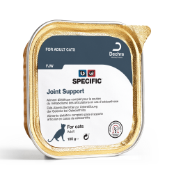 Terrine Specific FJW pour soutenir les articulations du chats adultes ou seniors.