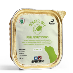 Terrine vétérinaire Specific C-Bio Organic Beef pour chien adulte