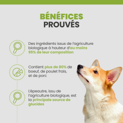 Bénéfices de la terrine Specific Organic C-Bio Beef