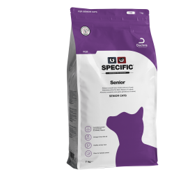 Sac de 7kg croquette Specific FGD Senior formulée pour chat sénior.