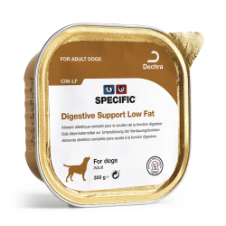 Specific CIW-LF Digestive Support Low Fat - Terrine pour chien avec troubles digestifs