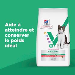 Vet Essentials Chat Multi-Benefit + Weight Young Adult Saumon