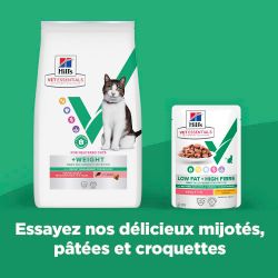 Vet Essentials Chat Multi-Benefit + Weight Young Adult Saumon