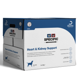 Specific CKD Heartkidney 3 x 4kg - Croquettes soutenant la fonction cardiaque et rénale chez le chien adulte ou sénior