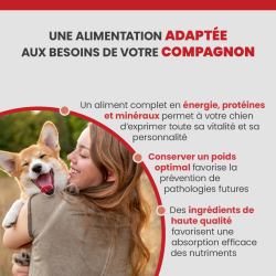 Croquette Specific CXD-M adaptée au chien de race moyenne.