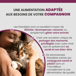 Friandise Specific FT-H adaptée à tous les chats.