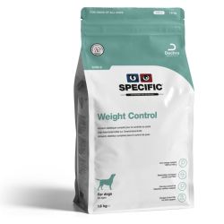 Sac de 1.6kg de croquettes Specific CRD-2 pour chien après une période de perte de poids.