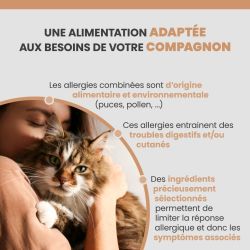 Terrine Specific FOW-HY adaptée au chat ayant des allergies alimentaires et environnementales.