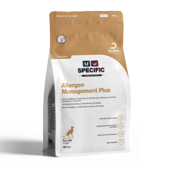 Sac de 400g croquette chat Specific FOD-HY pour allergies alimentaires et environnementales.